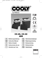 Waeco COOLY CX-30 Notice D'emploi