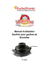 TurboTronic Waffle Maid TT-WM1 Manuel D'utilisation