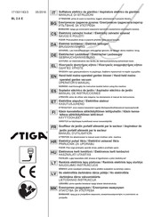 Stiga BL 2.6 E Manuel D'utilisation