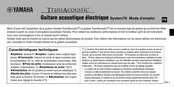 Yamaha TransAcoustic System70 Mode D'emploi