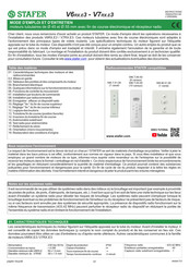 Stafer V6RX.E3 Mode D'emploi Et D'entretien