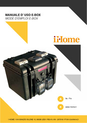 iHome E-BOX Mode D'emploi