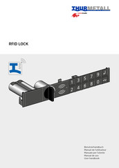 Thurmetall RFID LOCK Manuel De L'utilisateur