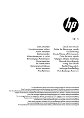 HP f310 Guide De Démarrage Rapide