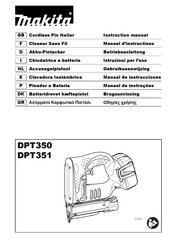 Makita DPT350 Manuel D'instructions