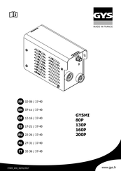 GYS MI 200P Mode D'emploi