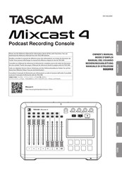 Tascam Mixcast 4 Mode D'emploi