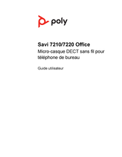 Poly S7220 A Guide Utilisateur