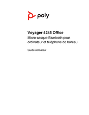 Poly Voyager 4245 Office Guide Utilisateur