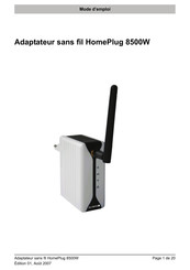 Olympia HomePlug 8500W Mode D'emploi