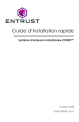 Entrust CD820 Guide D'installation Rapide