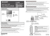 Sharp HT-SB602 Guide De Démarrage Rapide