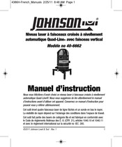 Johnson Level & Tool 40-6662 Manuel D'instruction