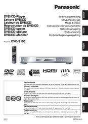 Panasonic DVD-S100 Mode D'emploi