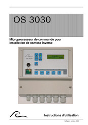 EWS OS 3030 Instructions D'utilisation