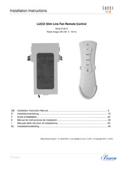 Lucci fini Slim Line 210012 Guide D'installation