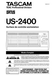 Tascam US-2400 Mode D'emploi