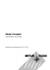 Mettler Toledo 5100e Mode D'emploi