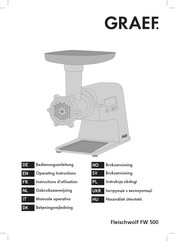 Graef FW 500 Instructions D'utilisation