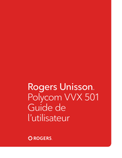 Polycom VVX 501 Guide De L'utilisateur