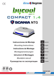 dirna Bergstrom bycool COMPACT 1.4 Scania NTG Instructions De Montage
