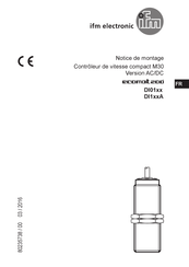 Ifm Electronic ecomat200 DI01 Série Notice De Montage