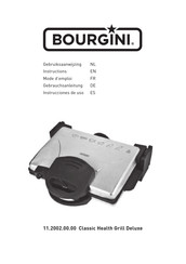 Bourgini 11.2002.00.00 Mode D'emploi