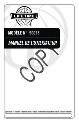 Lifetime 90023 Manuel De L'utilisateur