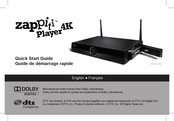 Zappiti Player 4K Guide De Démarrage Rapide