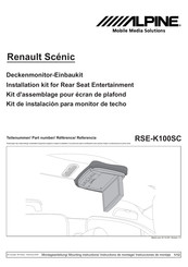 Alpine RSE-K100SC Mode D'emploi