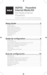 RCA Powerlink HDP50 Mode D'emploi