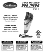 Pool Blaster RUSH X21 Manuel De L'opérateur