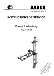 Bauer LP Instructions De Service
