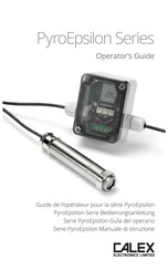 Calex PyroEpsilon PE151LT Guide De L'opérateur