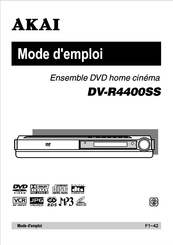 Akai DV-R4400SS Mode D'emploi