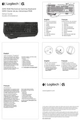 Logitech G910 Guide D'installation