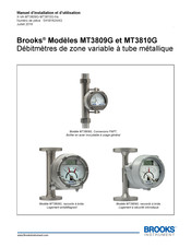 Brooks MT3809G Manuel D'installation Et D'utilisation