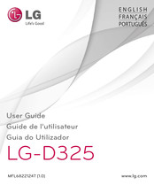 LG LGD380.AAFRBK Guide De L'utilisateur