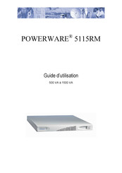 Powerware 5115RM Guide D'utilisation