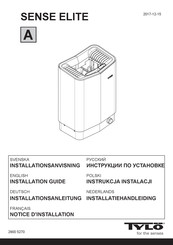 Tylo SENSE ELITE Notice D'installation