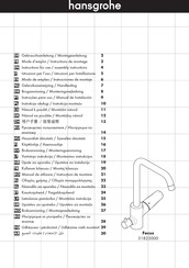 Hansgrohe Focus 31823000 Mode D'emploi