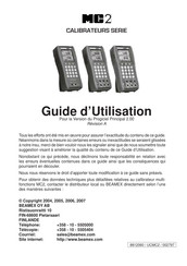 BEAMEX MC2 Série Guide D'utilisation