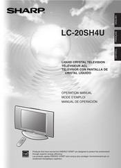Sharp LC-20SH4U Mode D'emploi