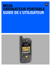 Motorola MC65 Guide De L'utilisateur