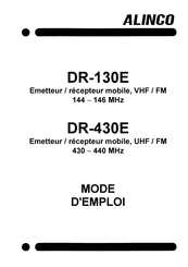 Alinco DR-130E Mode D'emploi