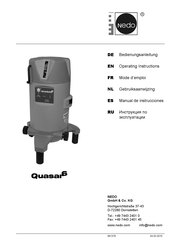 Nedo Quasar 6 Mode D'emploi