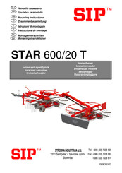 SIP STAR 600/20 T Instructions De Montage