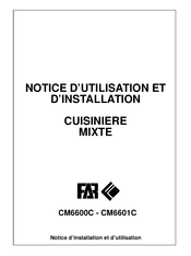 FAR CM6601C Notice D'installation Et D'utilisation