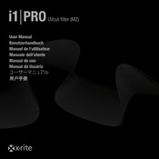 X-Rite i1 Pro Manuel De L'utilisateur