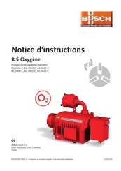 BUSCH RC 0630 C Notice D'instructions
